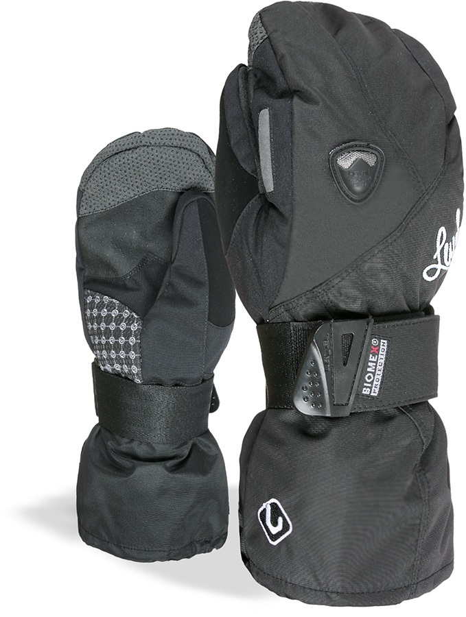Level Butterfly Women's Snowboard/Ski Mitts XS Black