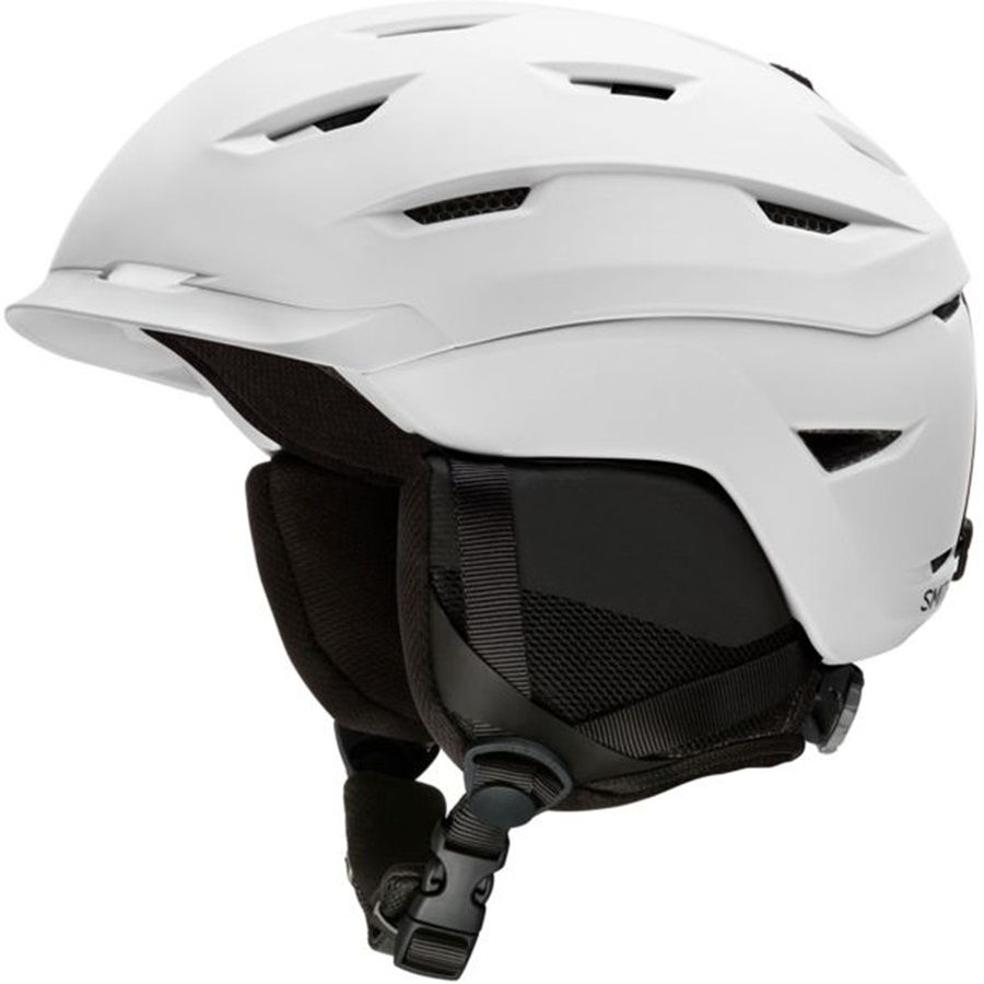 Smith Level Snowboard/Ski Helmet, S Matte White
