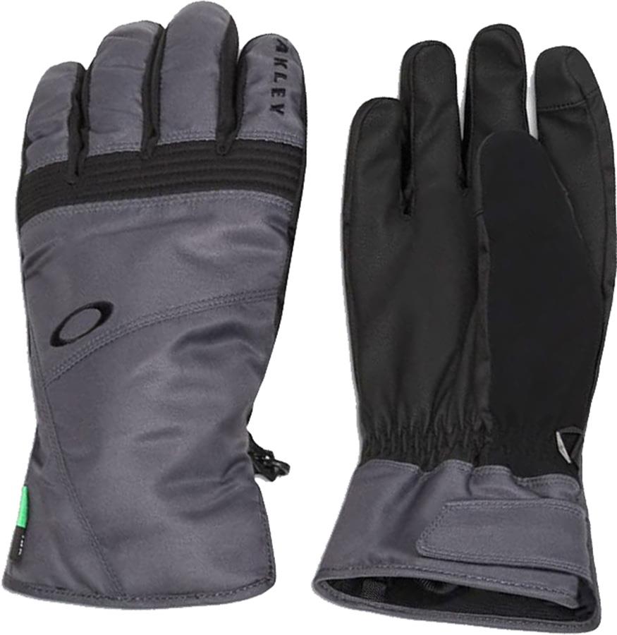 Oakley Roundhouse Waterproof Ski/Snowboard Gloves, M Iron