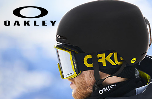 oakley helmet and goggles