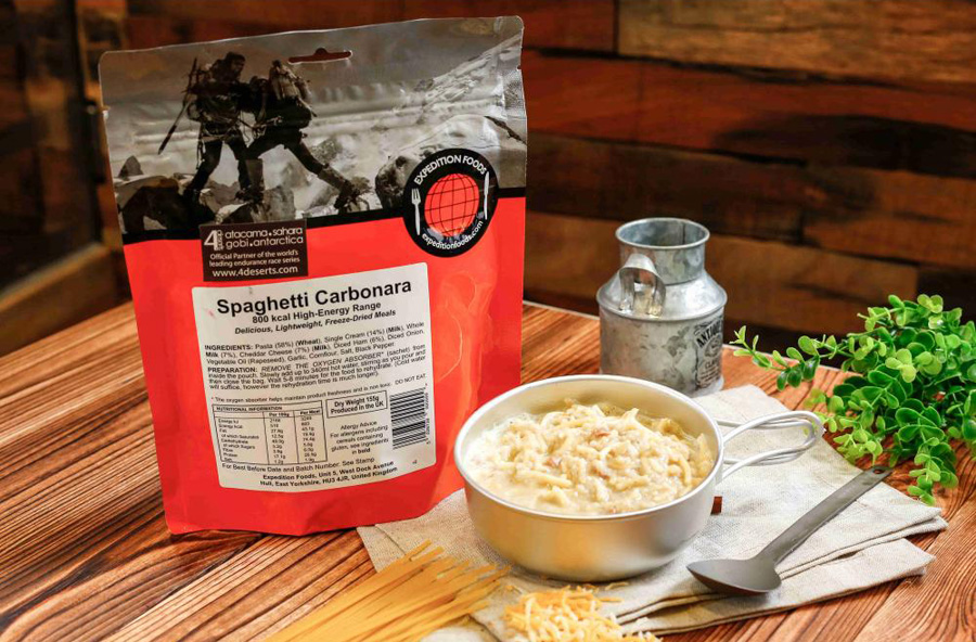 Expedition Foods Spaghetti Carbonara Camping & Hiking Meal