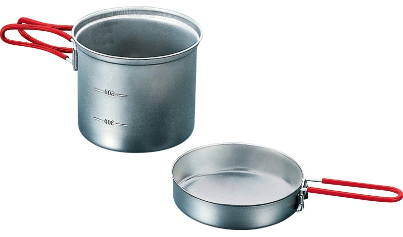 Evernew Titanium Ultralight Deep Pot Camping Cookware