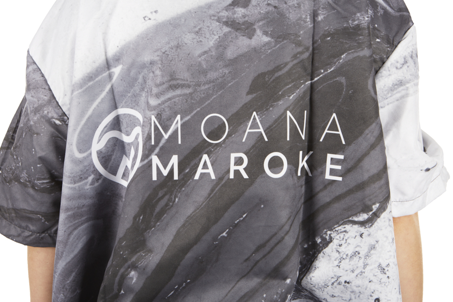 Moana Maroke Throwbie Dressing/Changing Towelling Robe