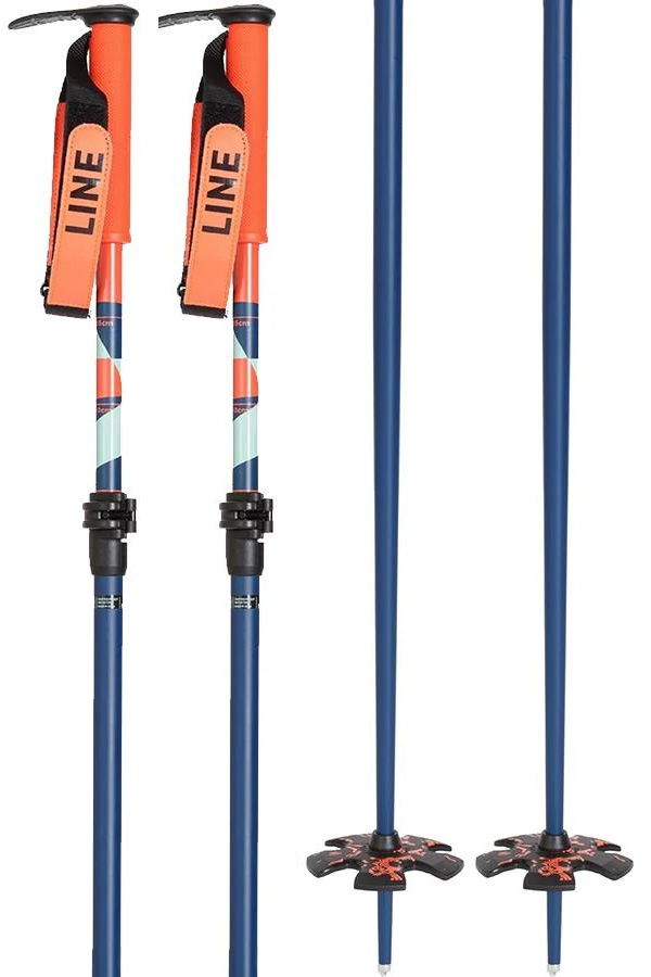 LINE Paint Brush Ski Poles
