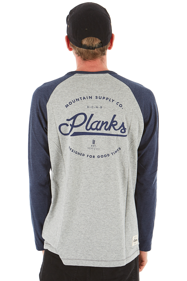 Planks Mountain Supply Co  Long Sleeve T-Shirt