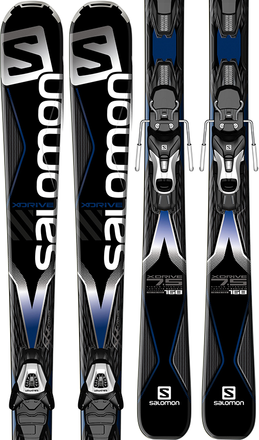 doen alsof inch druiven Salomon X-Drive 7.5 Skis | Absolute-Snow