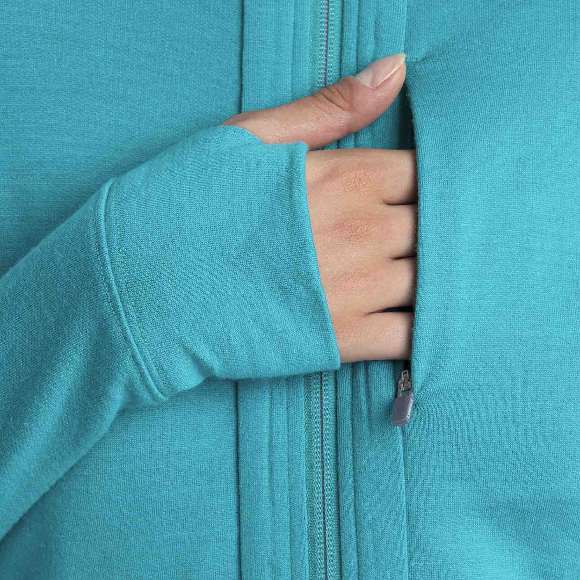 Icebreaker Quantum III Women's Long Sleeve Zip Hood