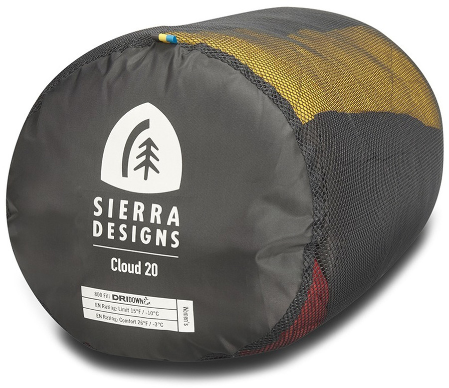 Sierra Designs Women's Cloud 800 20° Ultralight Down Sleeping Bag
