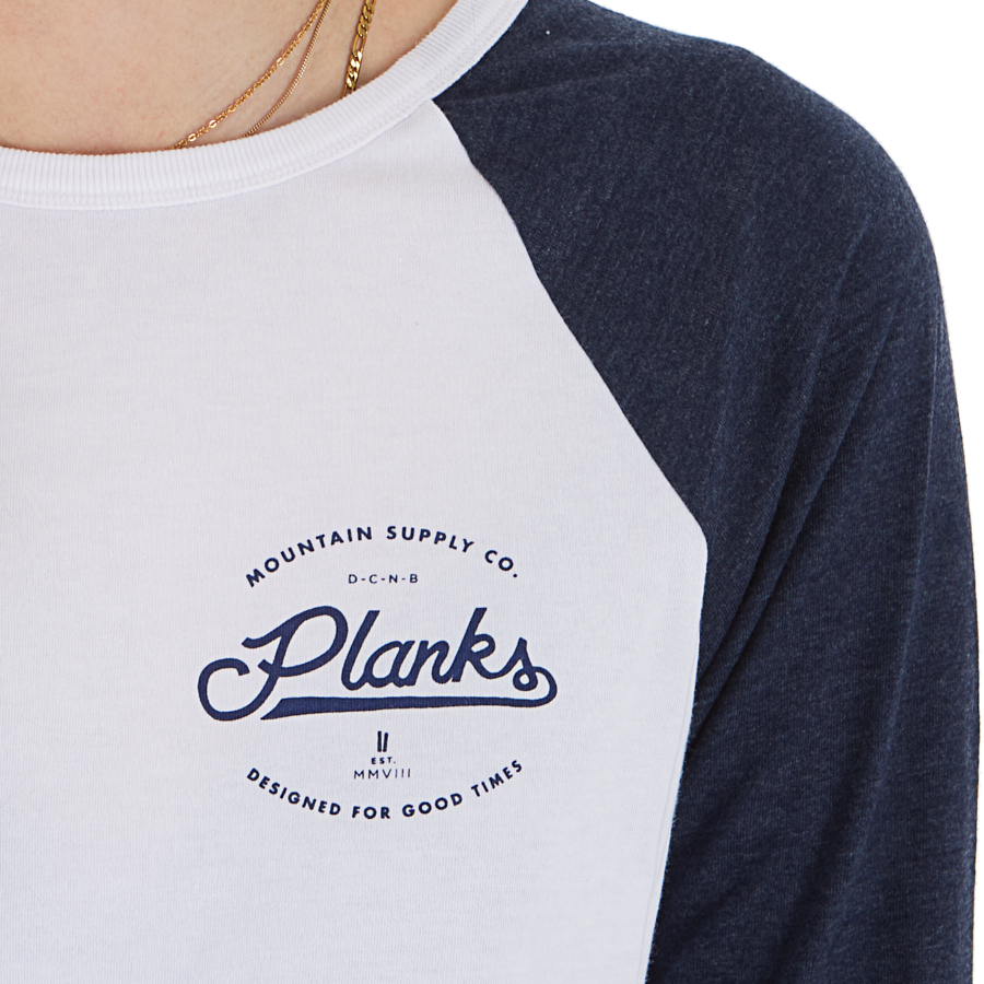 Planks Women's Mountain Supply Co  Long Sleeve T-Shirt