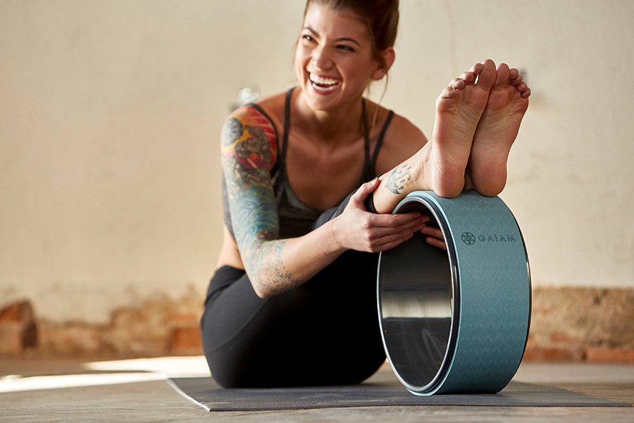 Gaiam Eco Fitness Pose Pilates/Yoga Wheel