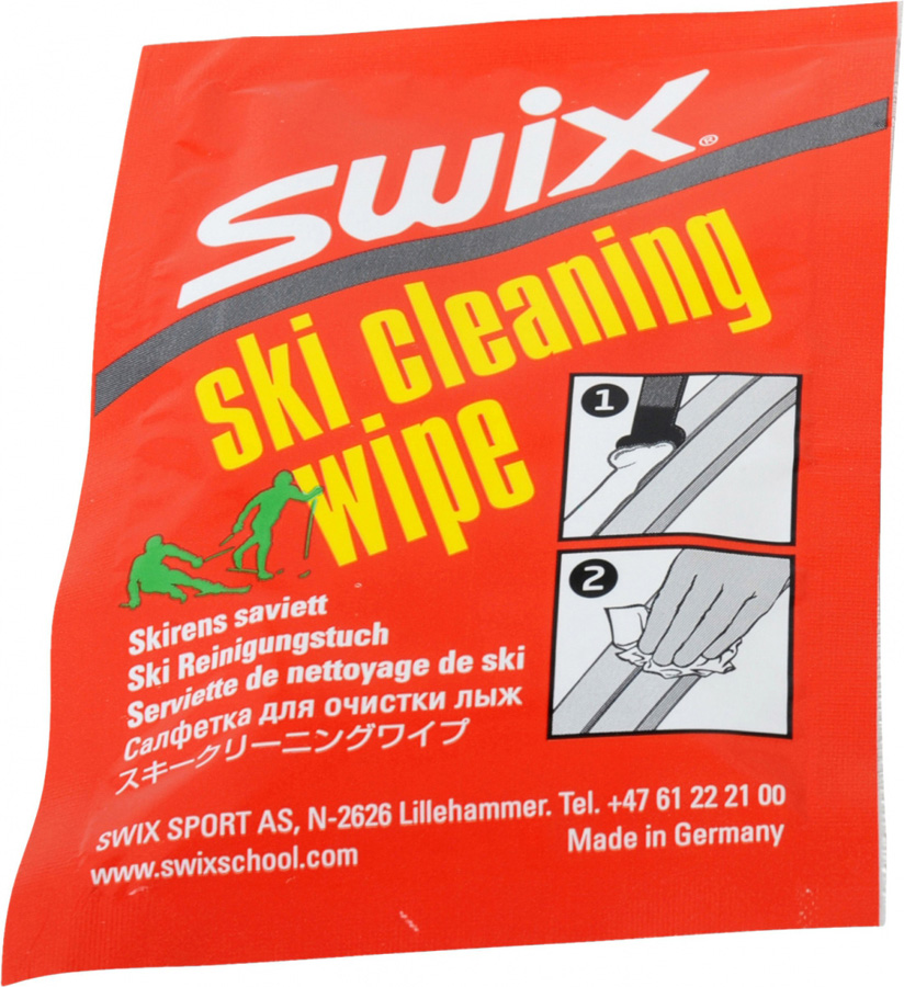 Swix 5 Pack Snowboard Ski Cleaning Wipes