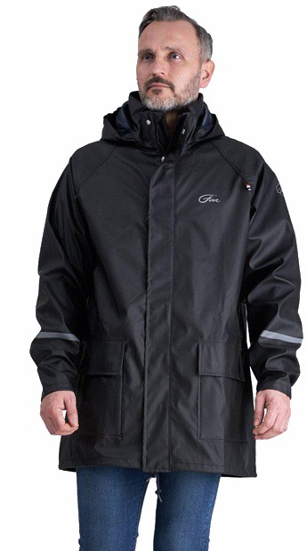 Five Seasons Noli Men's PU Long Waterproof Jacket