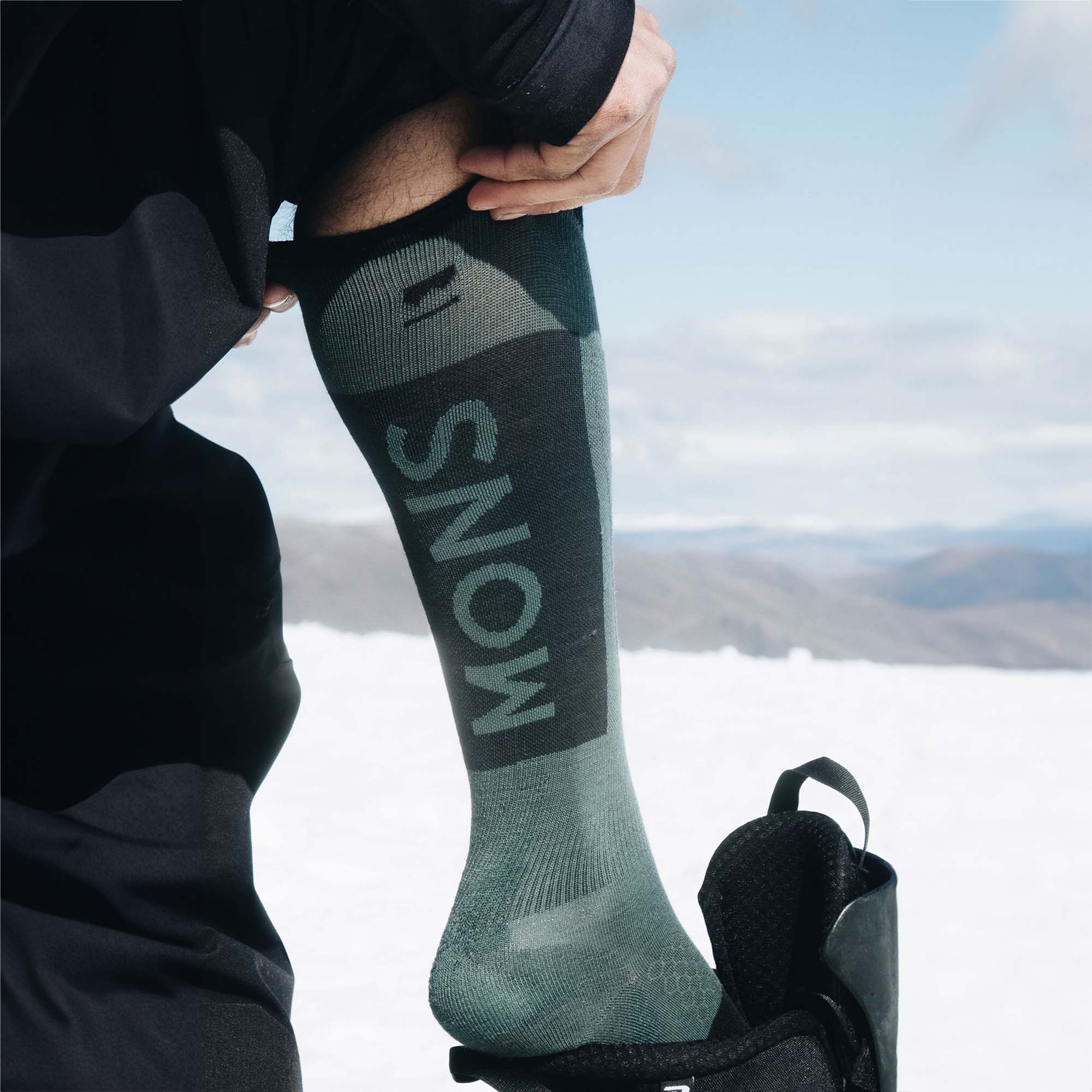 Mons Royale Atlas Merino Unisex Ski/Snowboard Socks