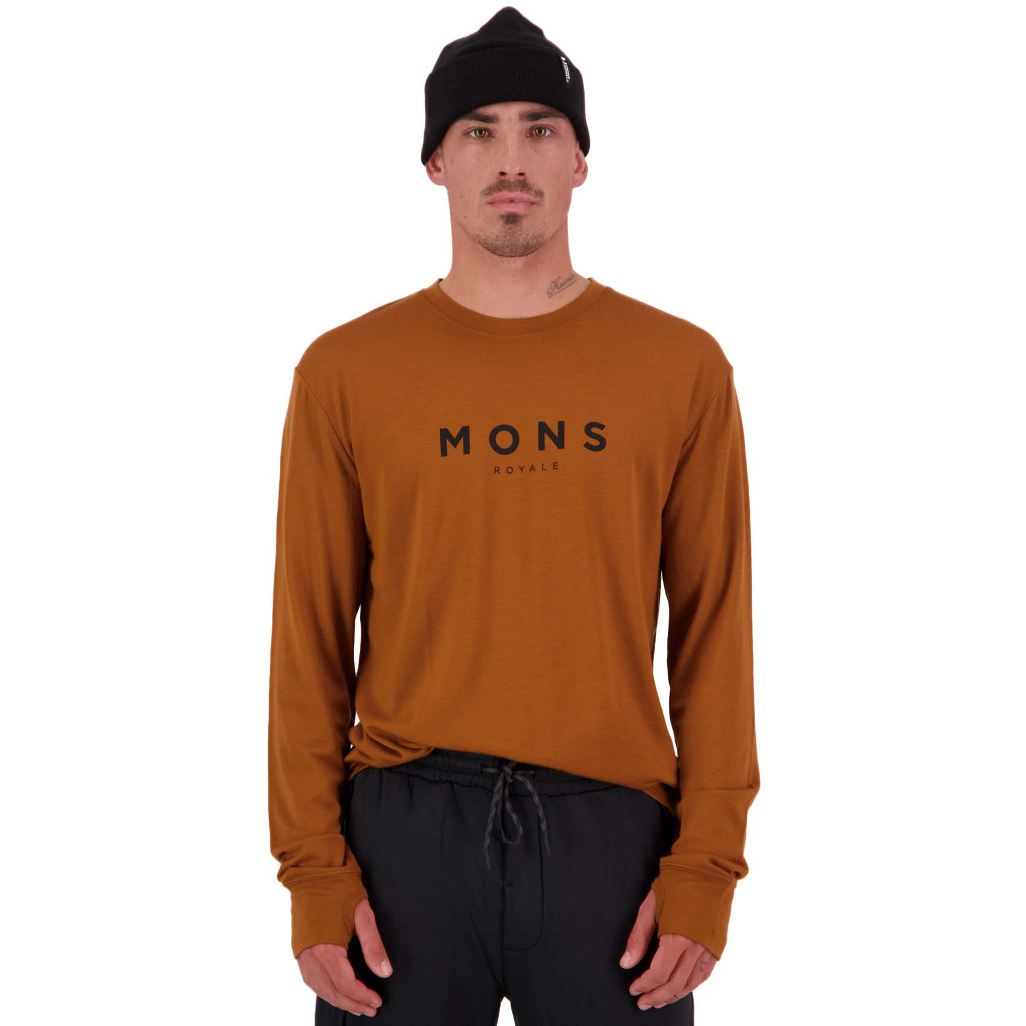 Mons Royale Yotei Classic LS Men''s Long Sleeve Merino Wool Top