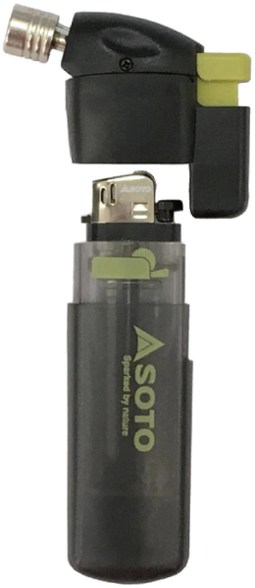 Soto Pocket Torch + Refillable  Lighter Wind-Resistant Lighter