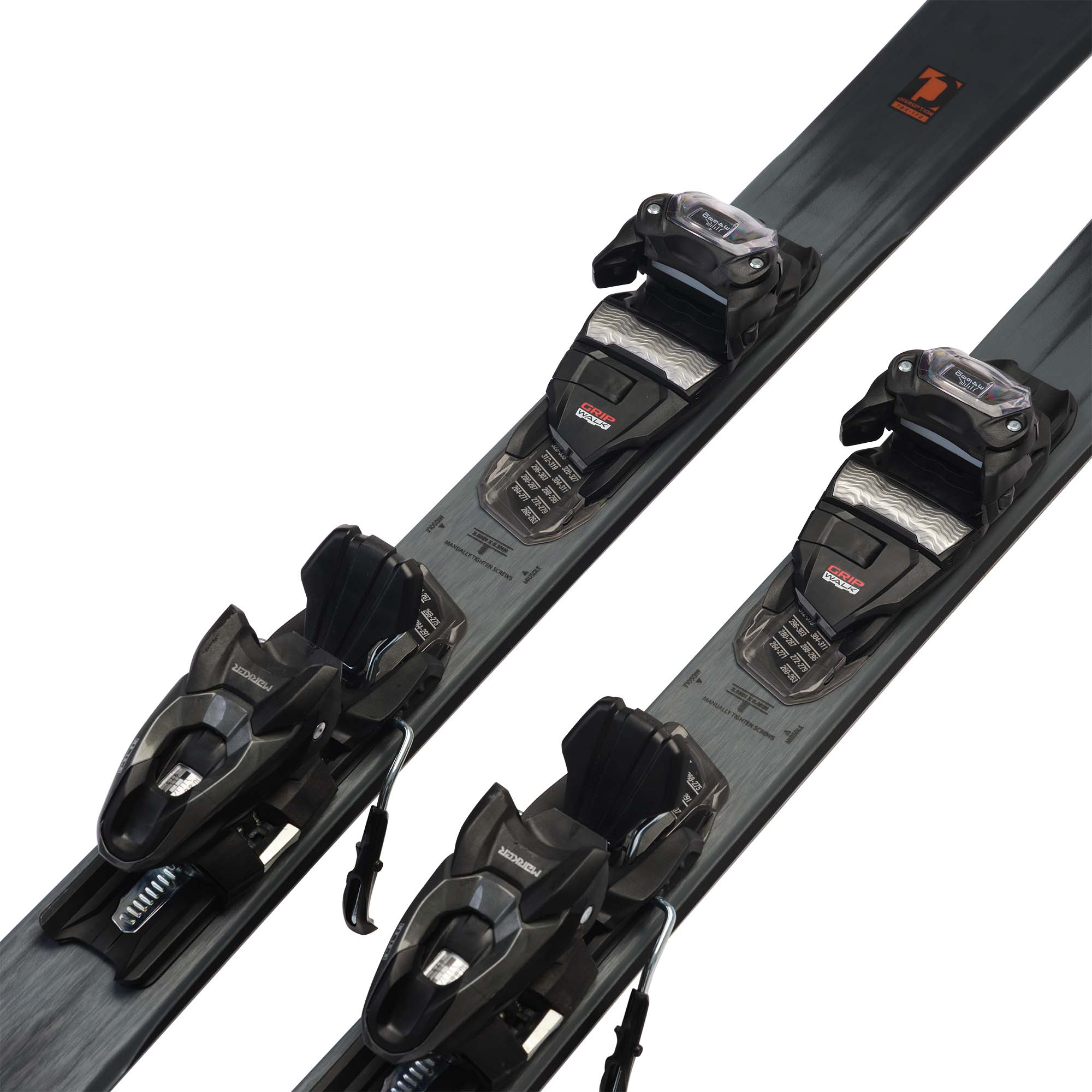 K2 Disruption 76X + M3 10 Compact Quikclik Skis