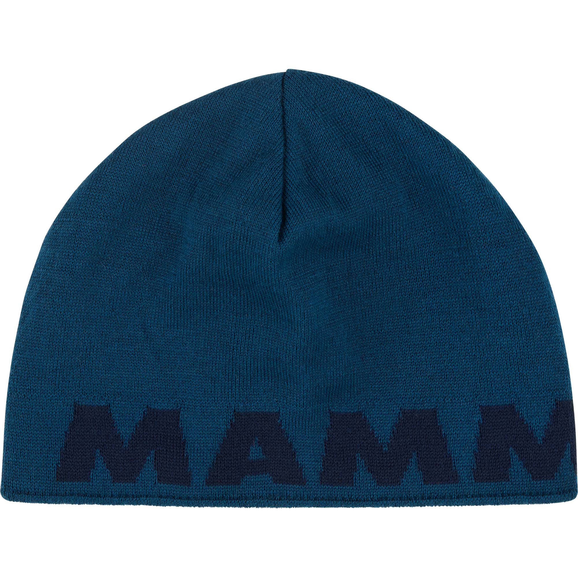 Mammut Logo Beanie Reversible Wool Hat