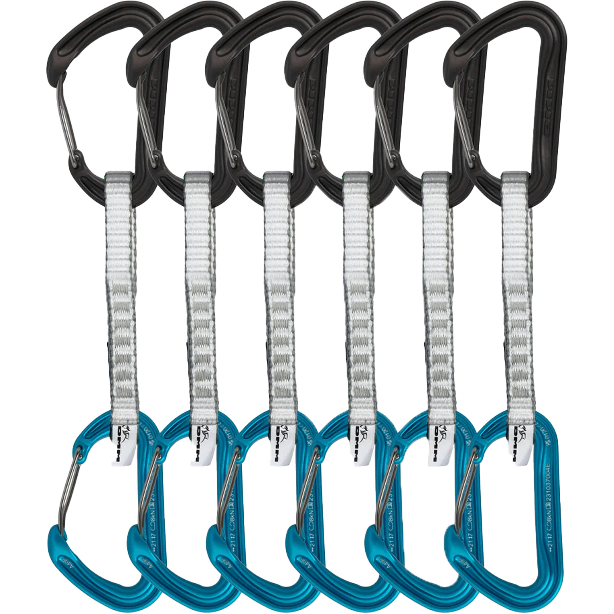 DMM Aether 12cm Rock Climbing Quickdraw 6 Pack