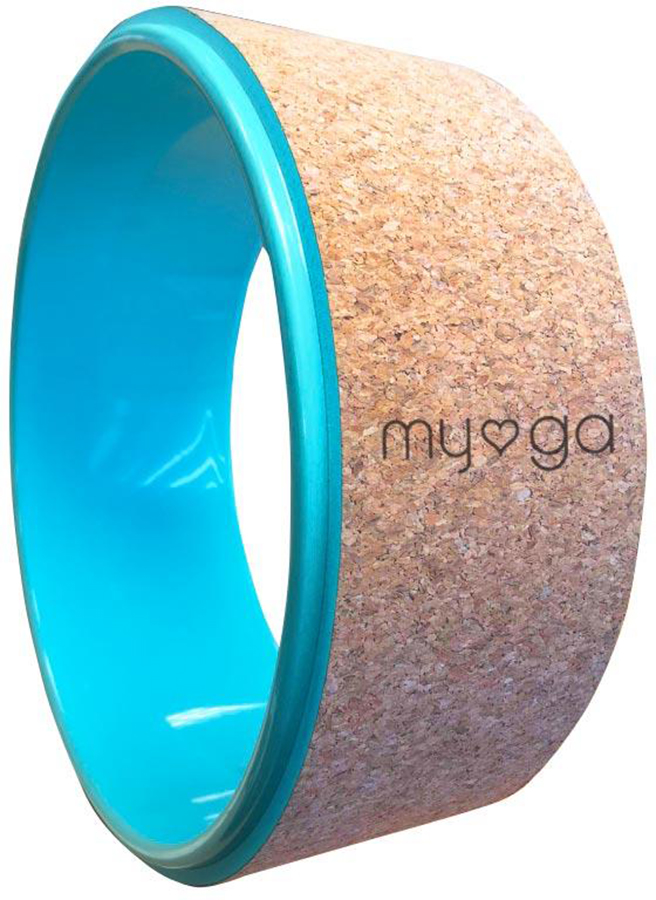 Myga Cork Yoga/Pilates Wheel