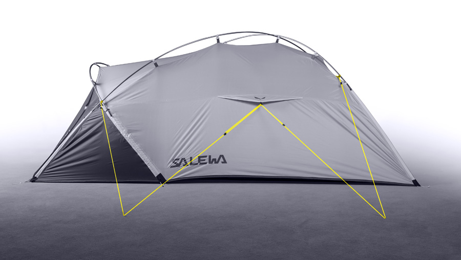 Salewa Litetrek 2 Lightweight Hiking Tent + Footprint