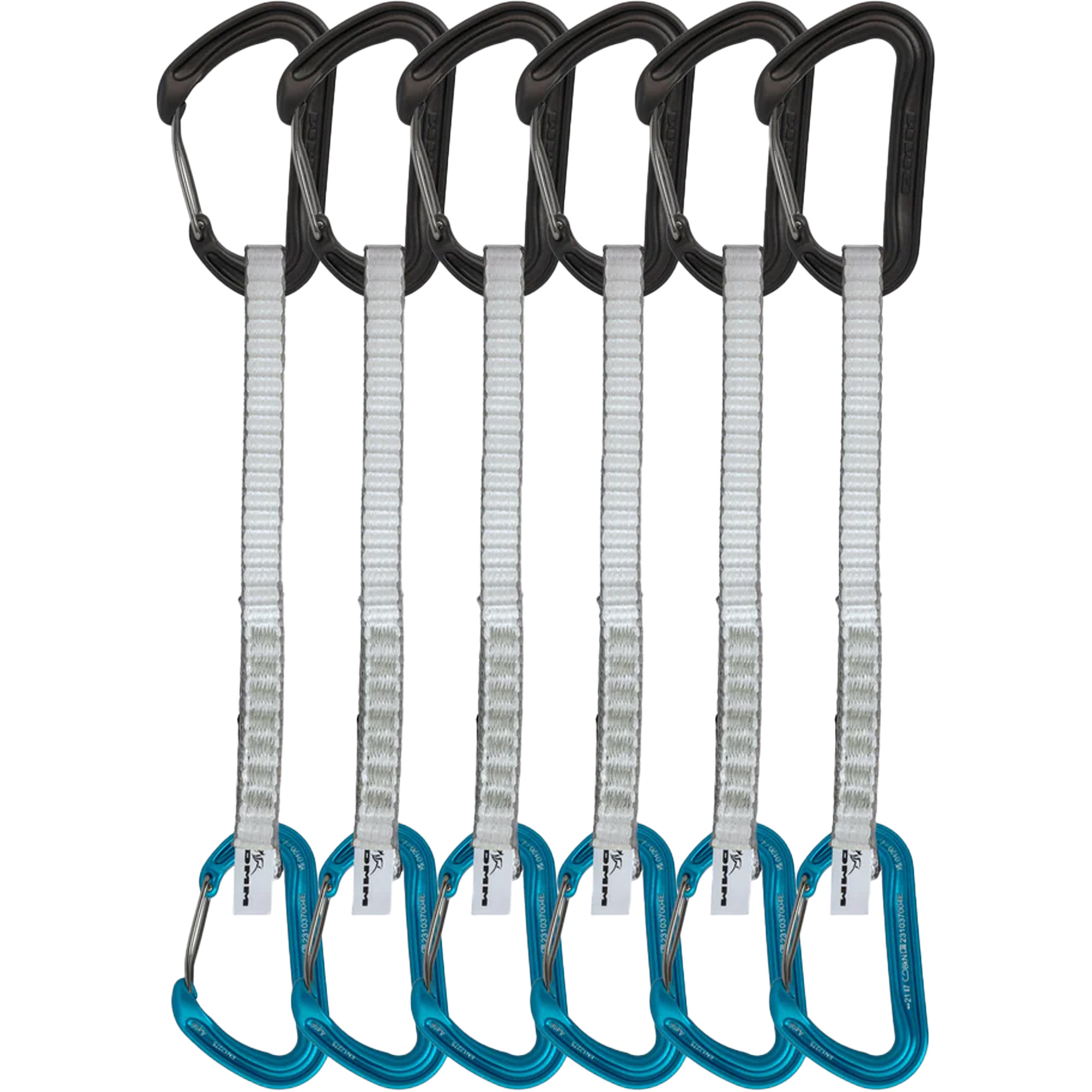 DMM Aether 18cm Rock Climbing Quickdraw 6 Pack