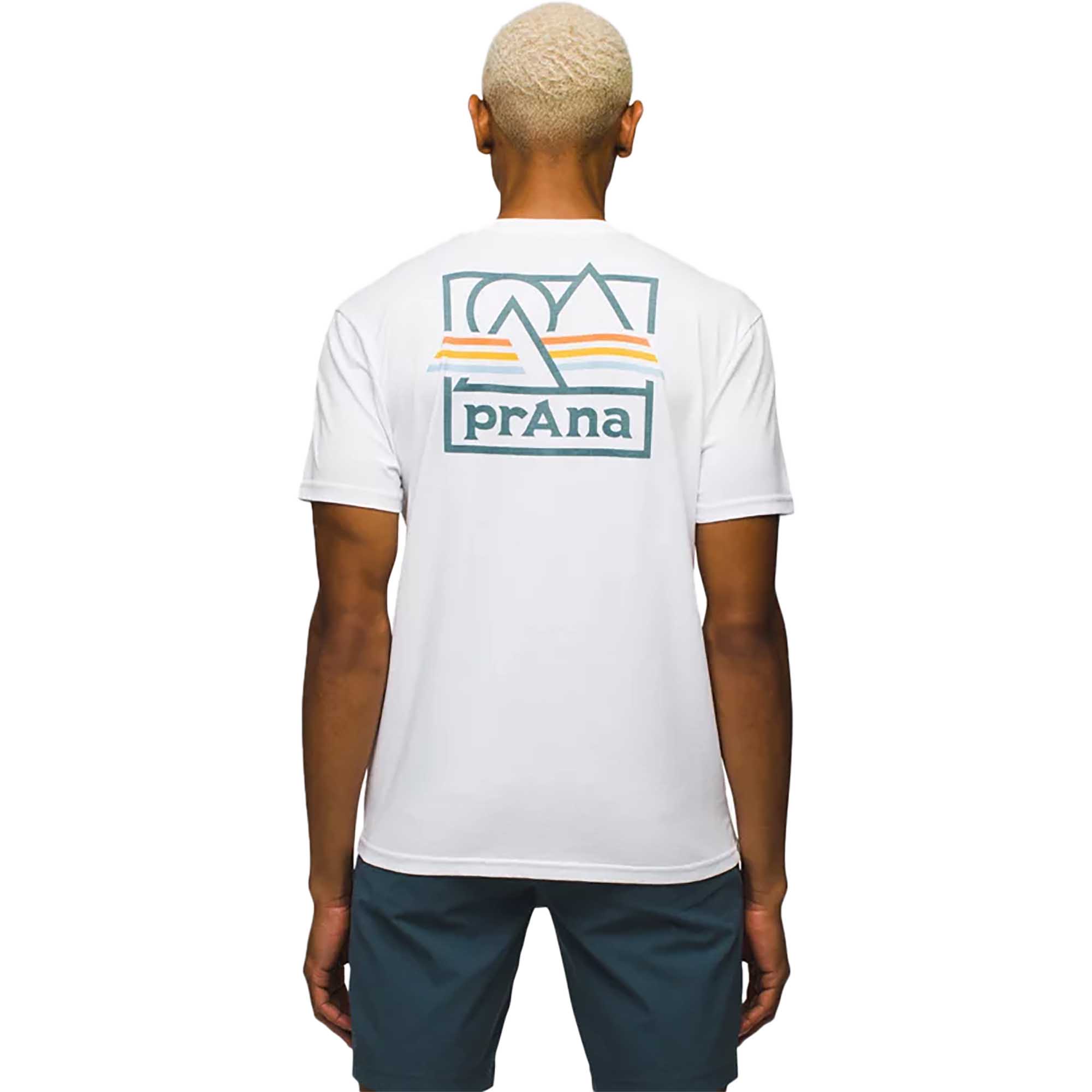 Prana Graphic Technical Short Sleeved Tee Shirt