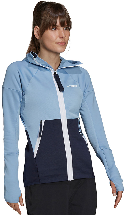 Adidas Terrex Tech Flooce Women's Hooded Hiking Jacket