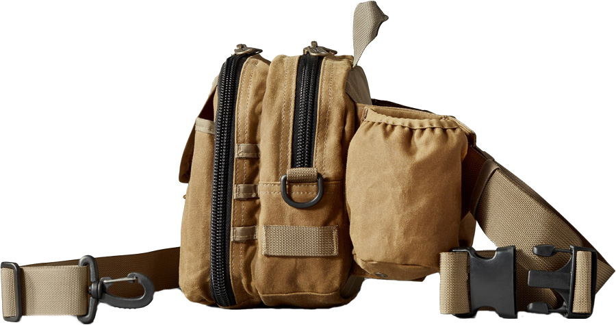 Filson Tin Cloth Fishing Pack Waist Pack/Bum Bag