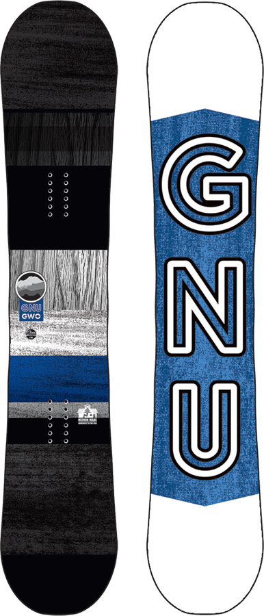 GNU GWO BTX Hybrid Camber Snowboard