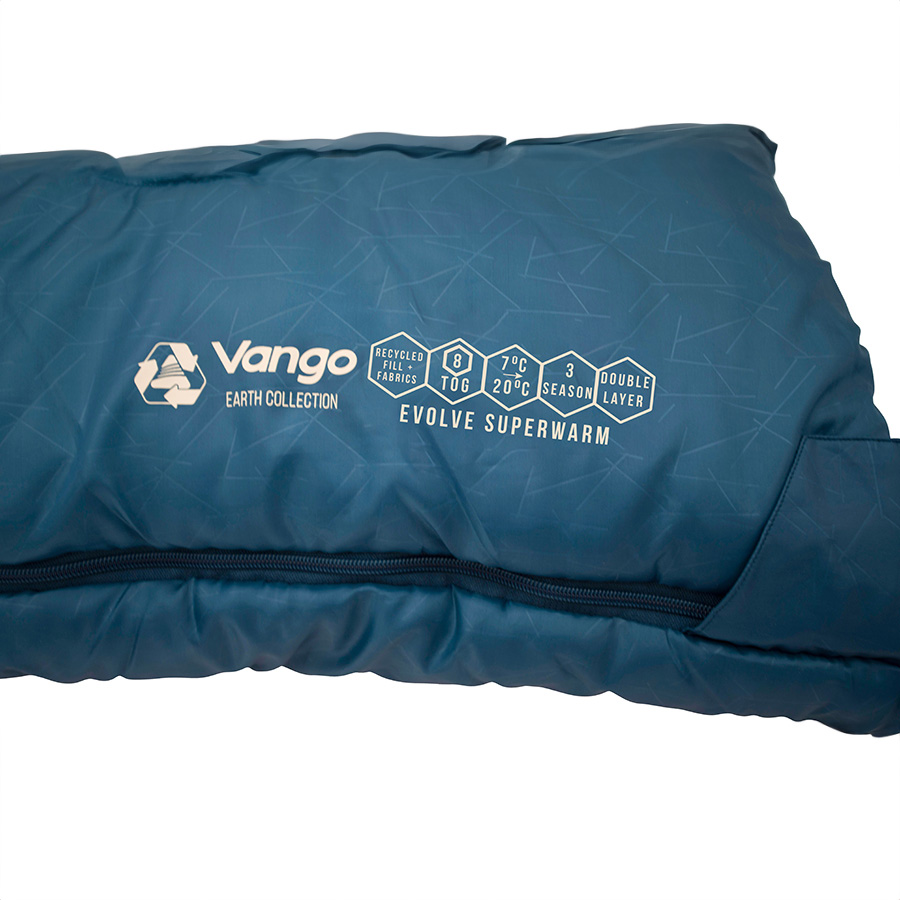 Vango Evolve Superwarm Double Camping Sleeping Bag