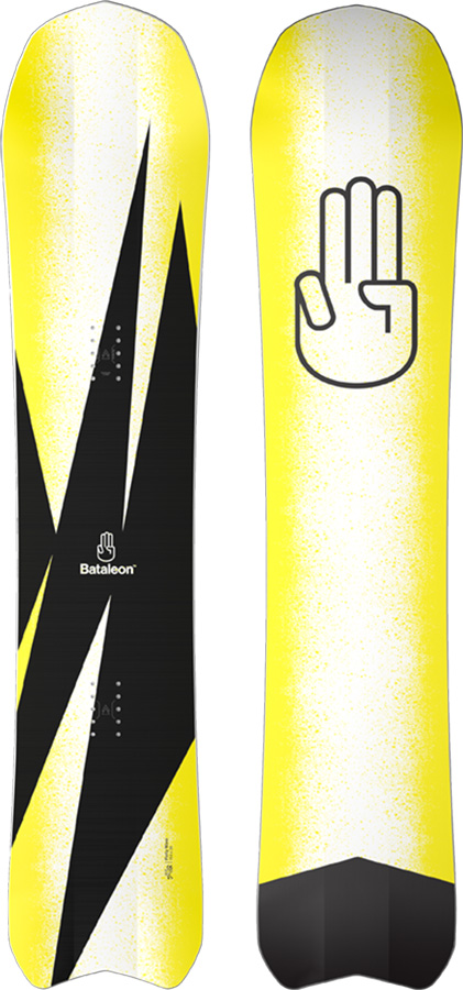 Bataleon Party Wave All Mountain Hybrid 3BT Camber Snowboard