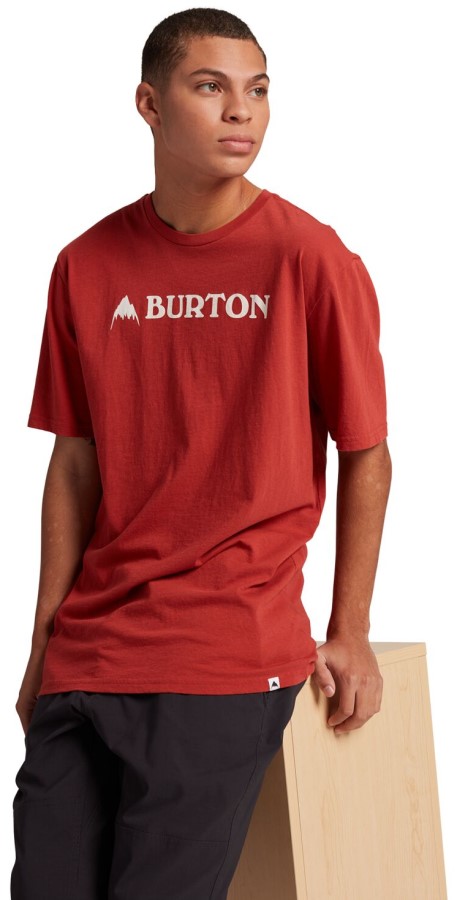 Burton Mountain Horizontal  Short Sleeve T Shirt