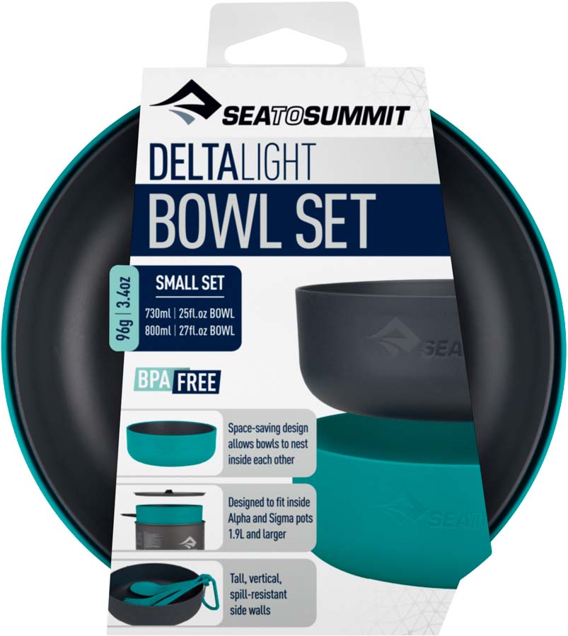 Sea to Summit Deltalight Bowl Set Backpacking Tableware