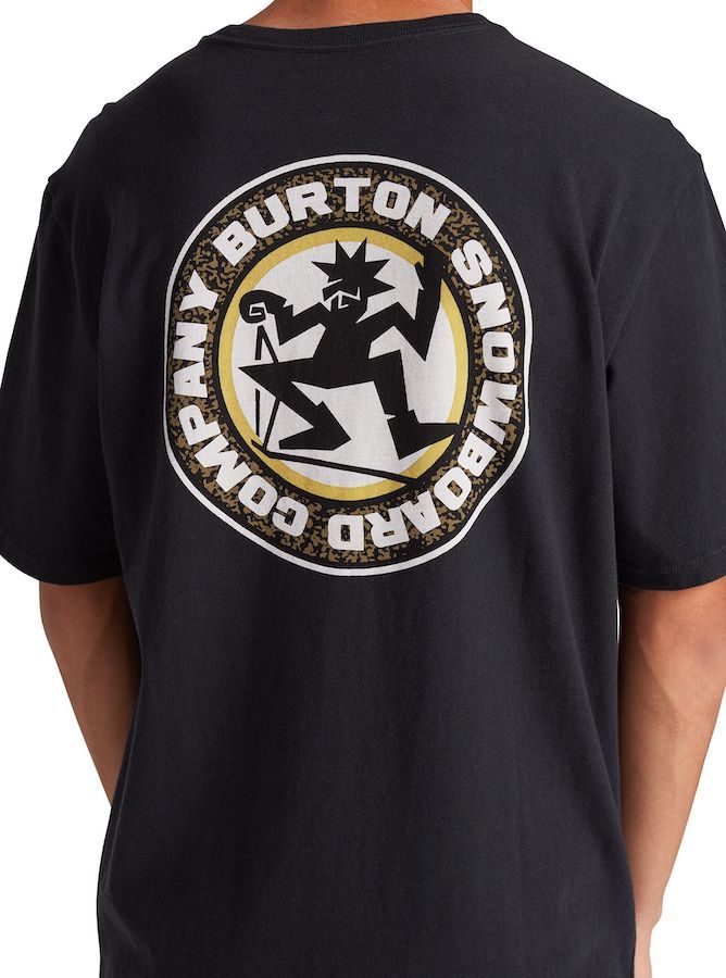 Burton Caswell Men's Short Sleeve Cotton T-Shirt
