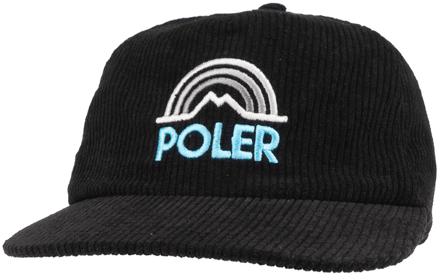 Poler Mountain Rainbow Hat Adjustable Corduroy Cap