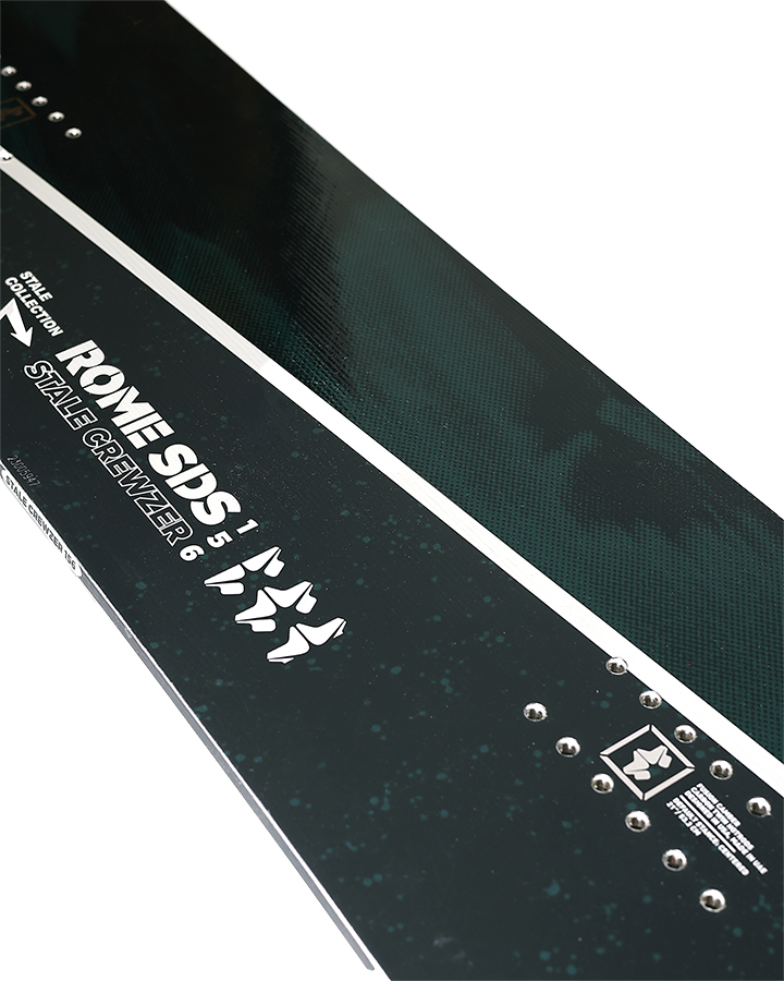 Rome Stale Crewzer Hybrid Camber Snowboard 2023 Absolute Snow