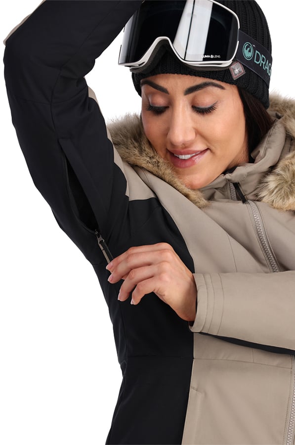 Vida Insulated Ski Jacket - Black - Womens
