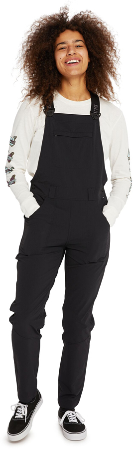 Burton Women's Chaseview Overalls - Stretch Workwear Overalls With Pockets