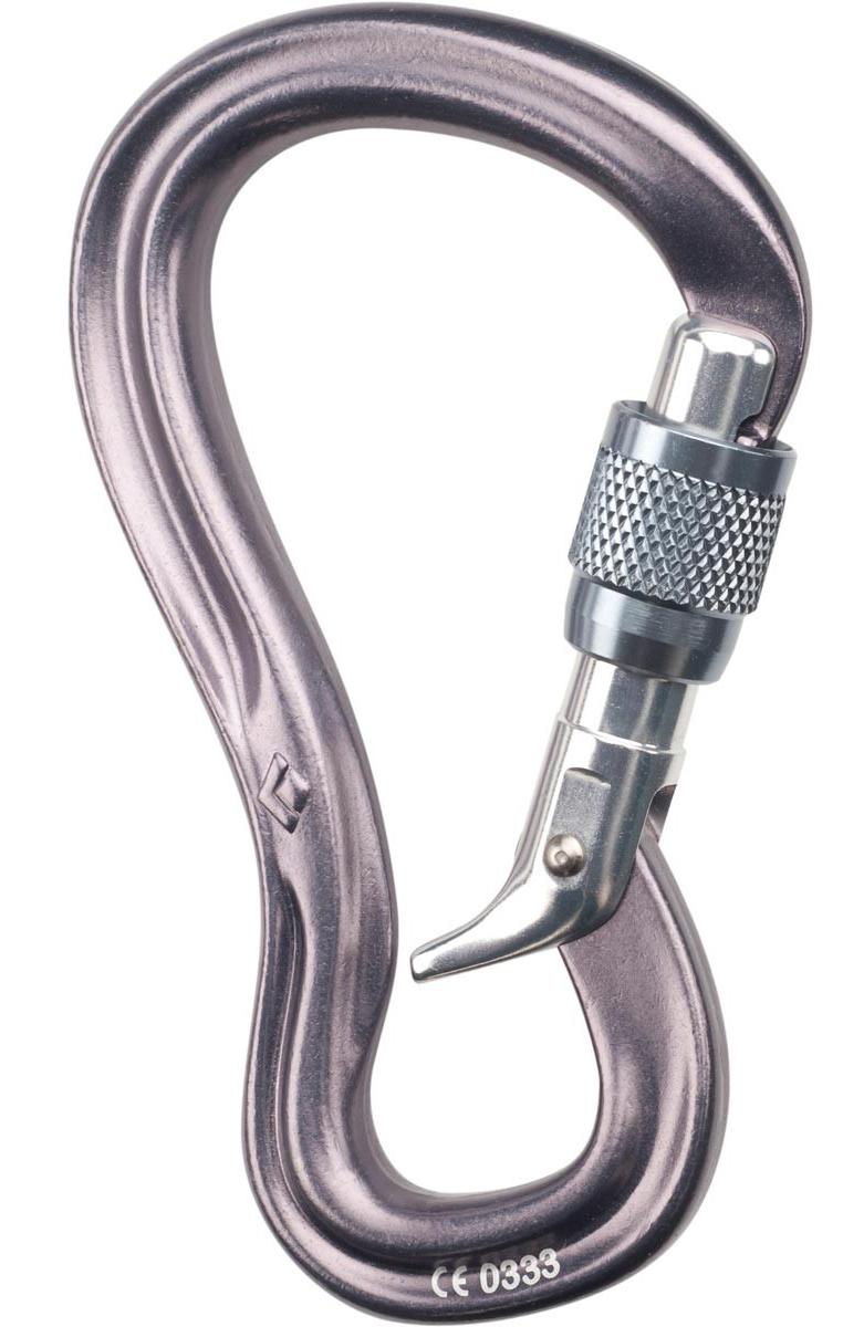Black Diamond Gridlock Screwgate Rock Climbing Carabiner