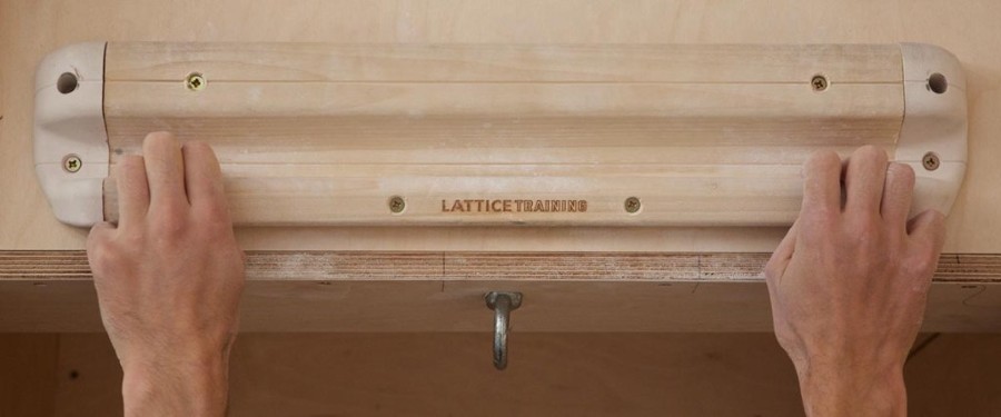 Lattice Testing & Training Rung Fingerboard, Hangboard