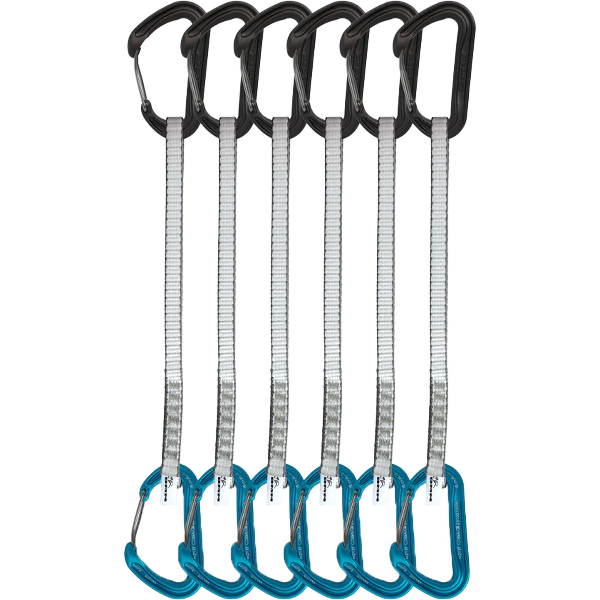 DMM Aether 25cm Rock Climbing Quickdraw 6 Pack