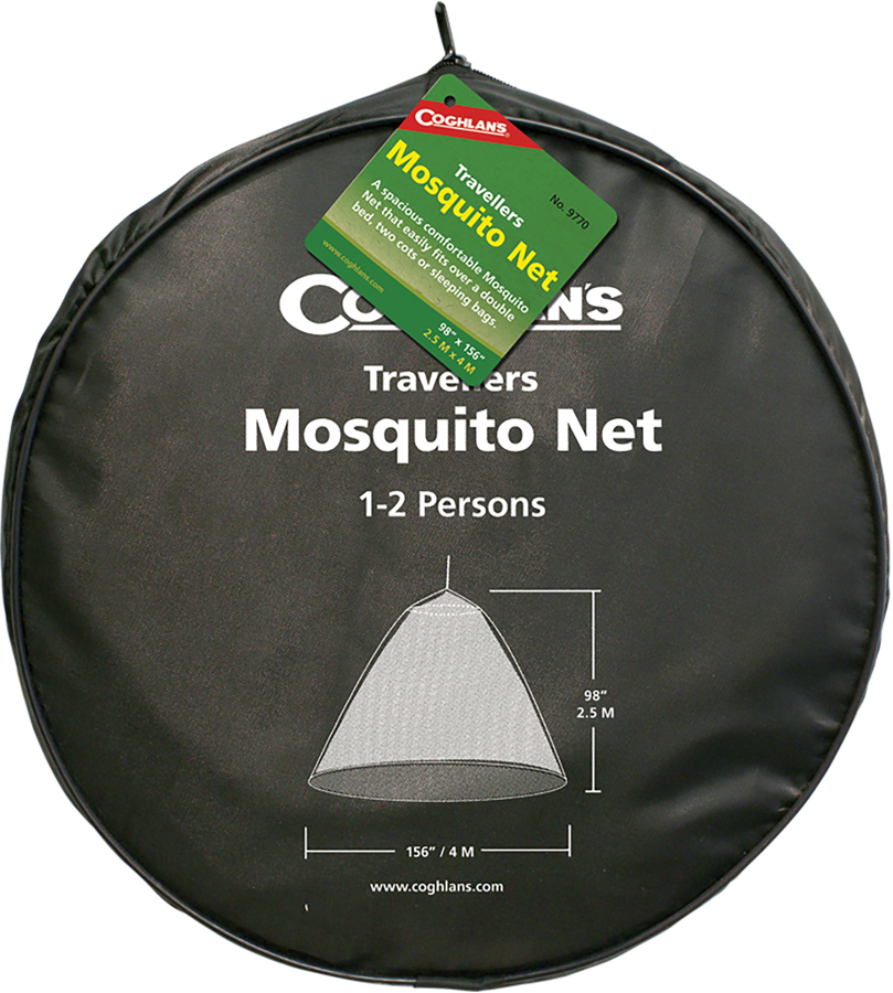 Coghlan's Travellers Mosquito Net Backpacking Insect Protection