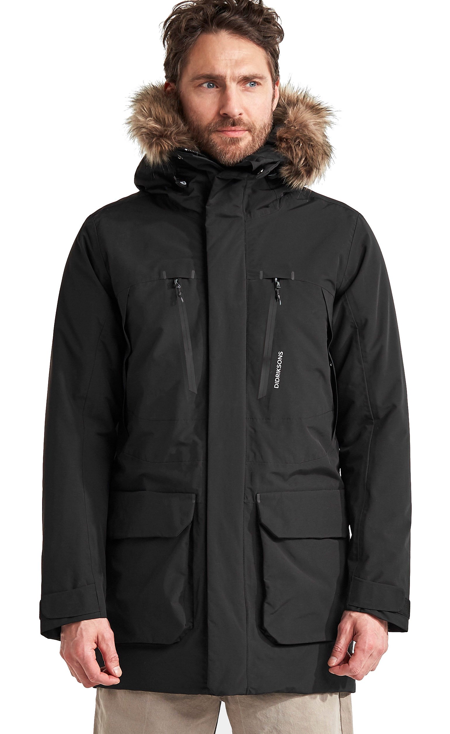 Didriksons Marco Waterproof Padded Parka Coat | Absolute-Snow