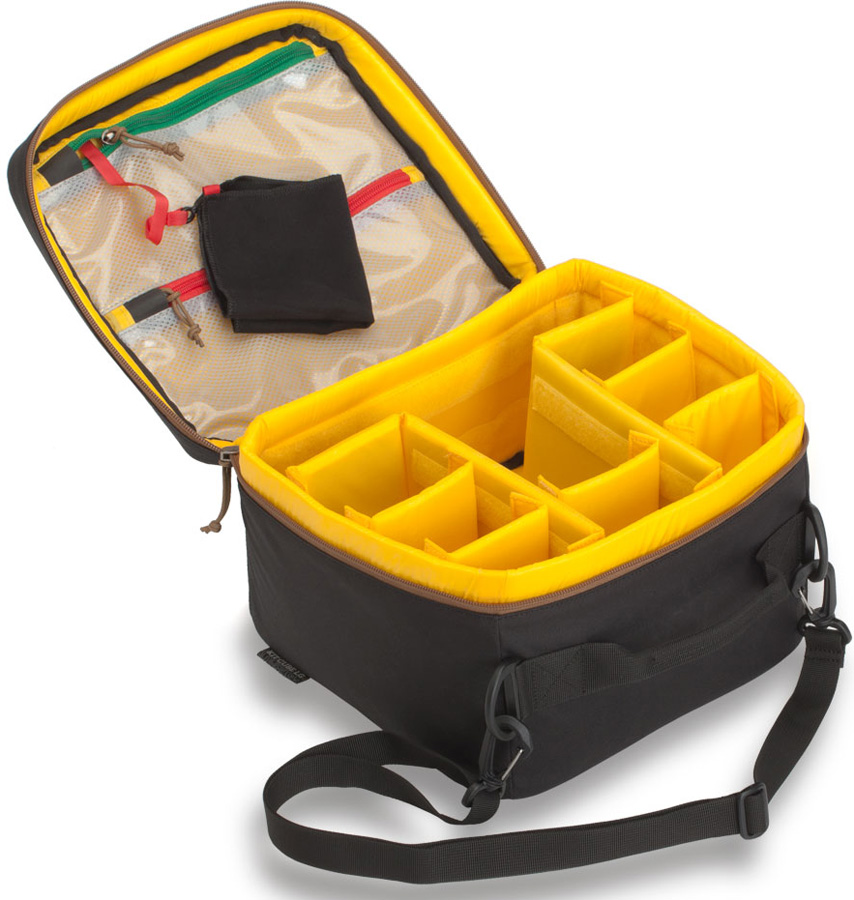 Mountainsmith Tan Kit Cube Travel Shoulder & Camera Bag