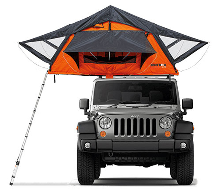 Tentbox Lite Roof Tent Lightweight Car Camping Roof Pod