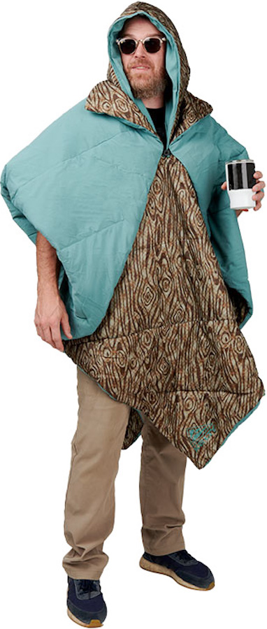 Kelty Hoodligan Blanket Hooded Thermal Camping Poncho