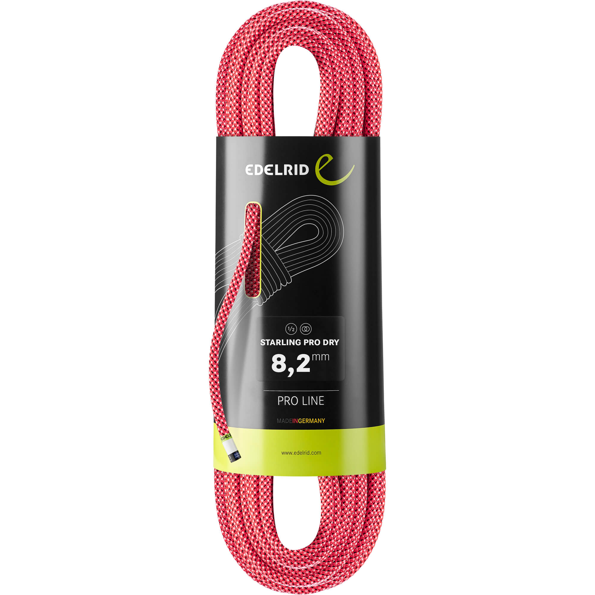Edelrid Starling Pro Dry 8.2 MM Climbing Rope