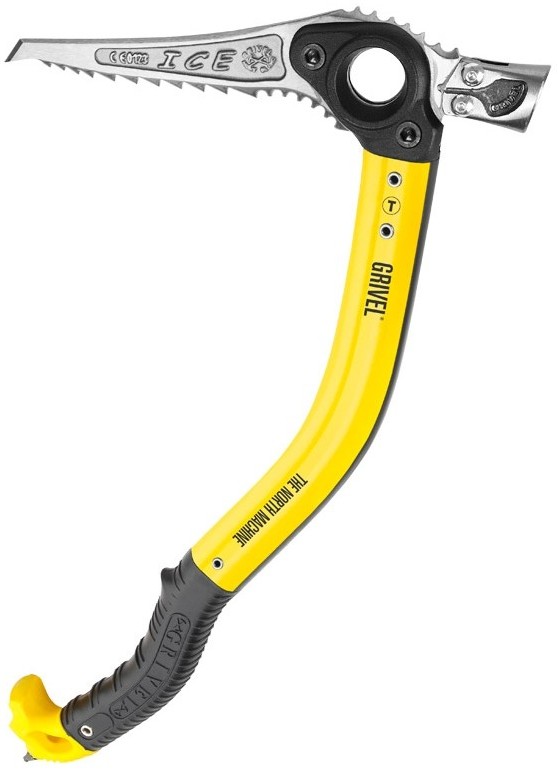 Grivel North Machine Mountaineering Ice Axe w/ Hammer