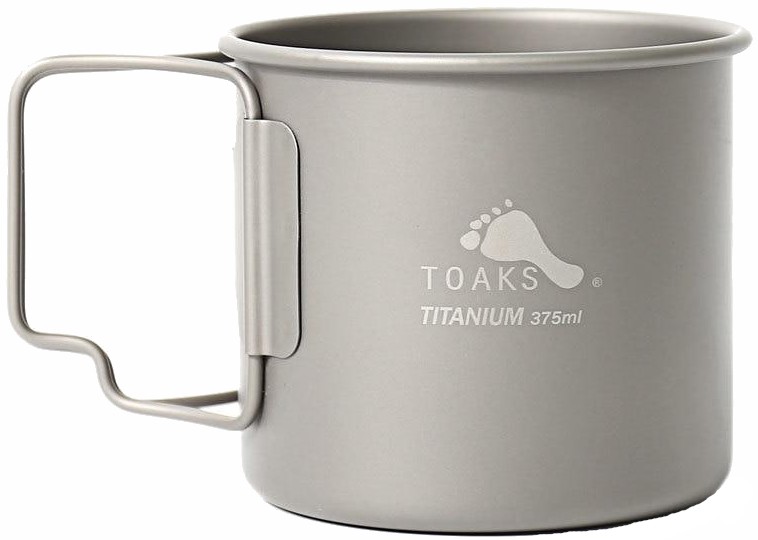 Toaks Titanium Cup Ultralight Backpackers Mug
