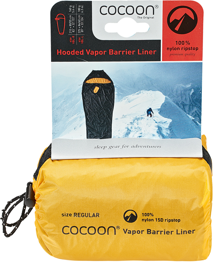 Cocoon Vapour Barrier MummyLiner Winter Sleeping Bag Liner